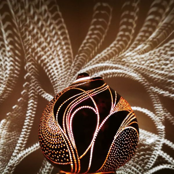 Lanternarte Adema egyedi kézműves éjjeli lámpa