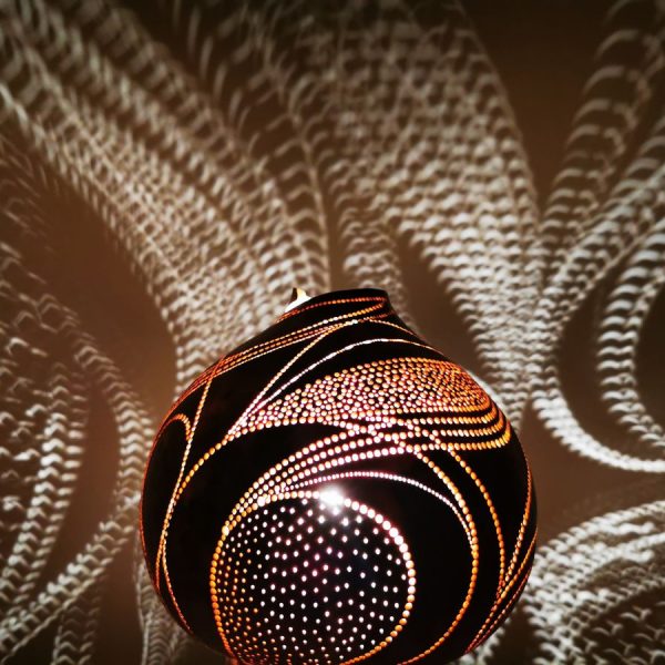 Lanternarte Adema egyedi kézműves éjjeli lámpa