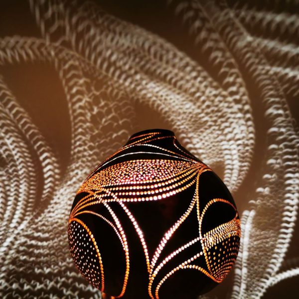 Lanternarte Adema egyedi kézműves éjjeli lámpa