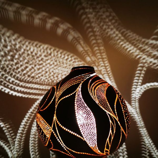 Lanternarte Adema egyedi kézműves éjjeli lámpa