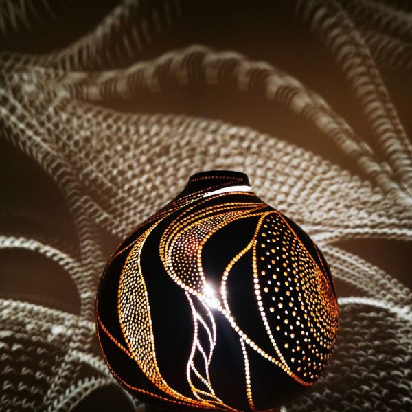 Lanternarte Adema egyedi kézműves éjjeli lámpa