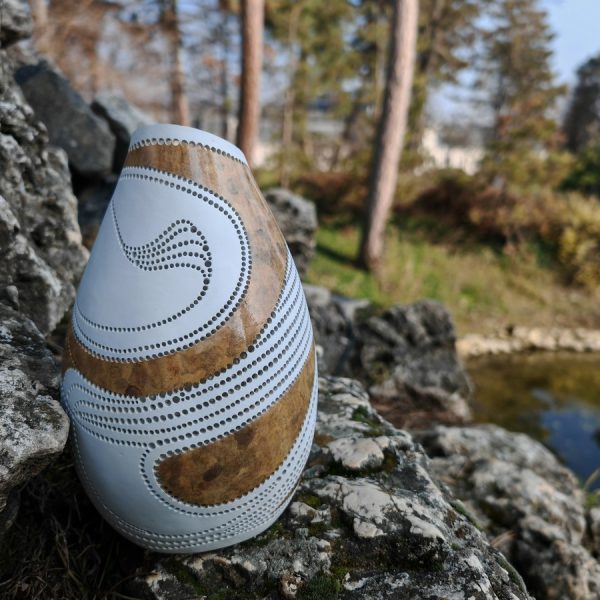 Lanternarte Aletta kézműves, egyedi lopótöklámpa