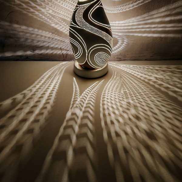 Lanternarte Aletta kézműves, egyedi lopótöklámpa