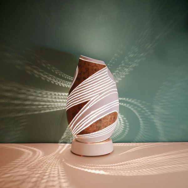 Lanternarte Aletta kézműves, egyedi lopótöklámpa