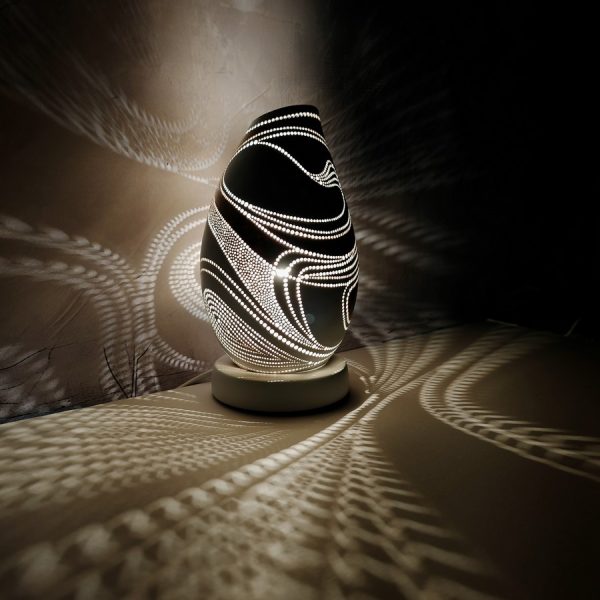 Lanternarte Aletta kézműves, egyedi lopótöklámpa