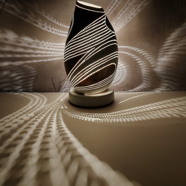 Lanternarte Aletta kézműves, egyedi lopótöklámpa