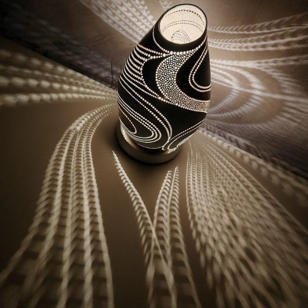 Lanternarte Aletta kézműves, egyedi lopótöklámpa