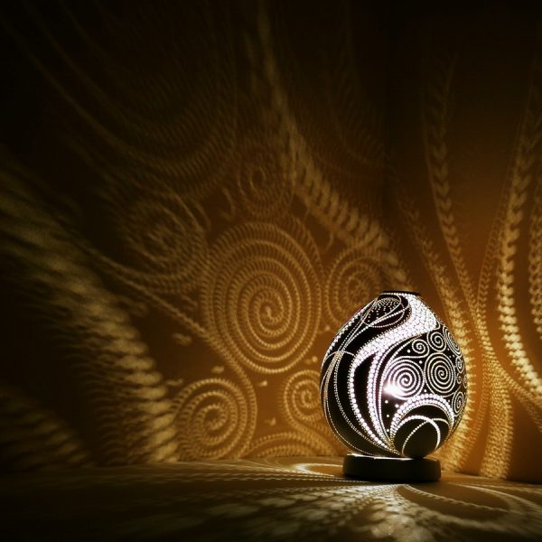 Lanternarte Beatrice egyedi kézműves asztali lámpa