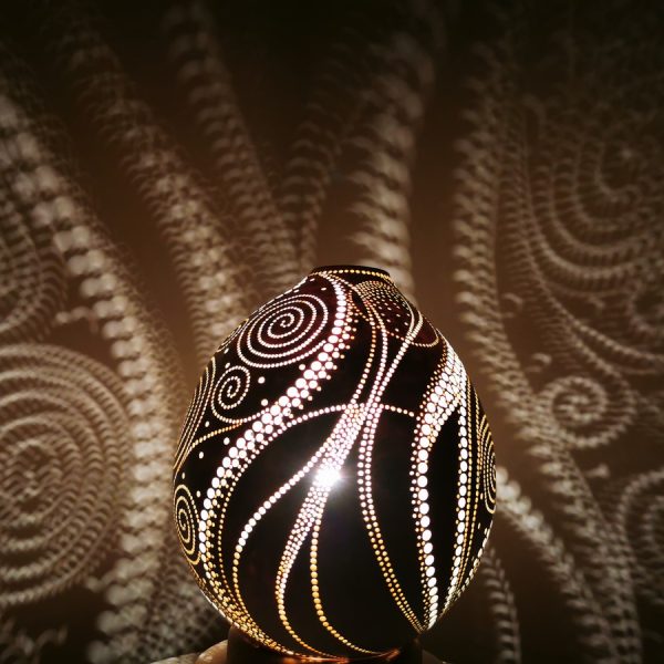 Lanternarte Beatrice egyedi kézműves asztali lámpa