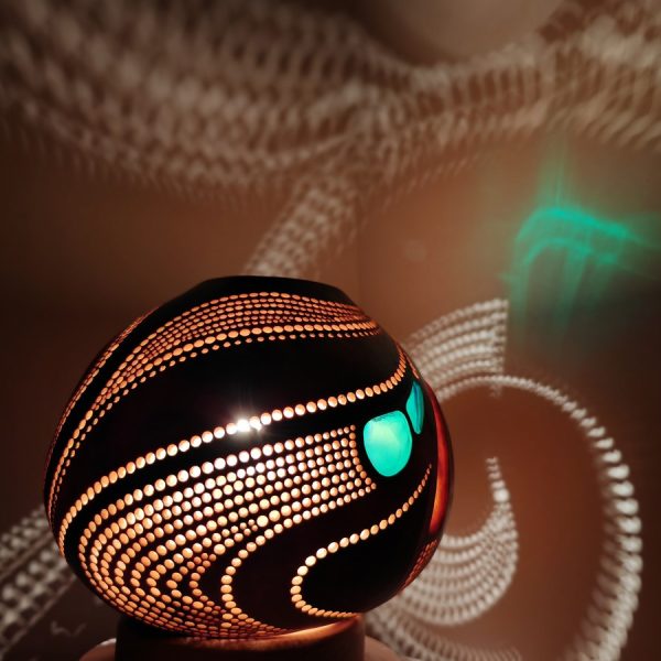 Lanternarte Milena egyedi, kézműves hangulatlámpa