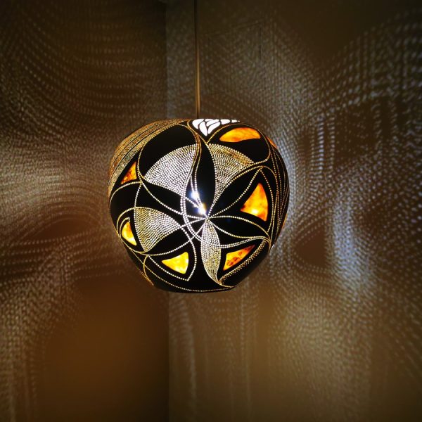 Lanternarte Tina kézműves, egyedi függőlámpa