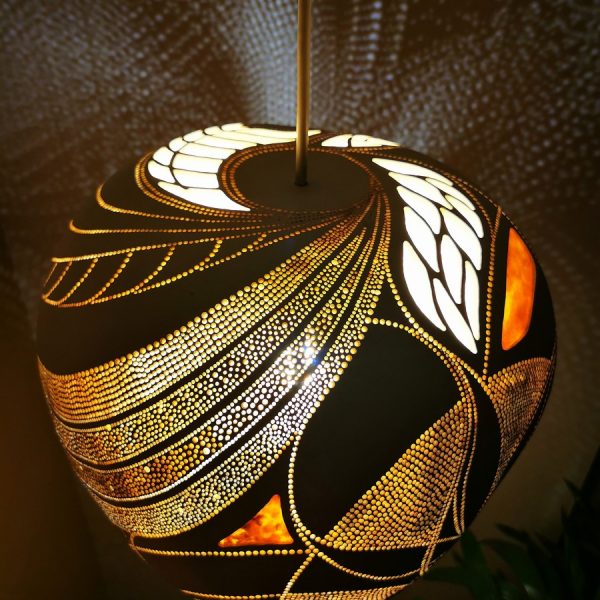 Lanternarte Tina kézműves, egyedi függőlámpa