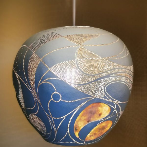 Lanternarte Tina kézműves, egyedi függőlámpa