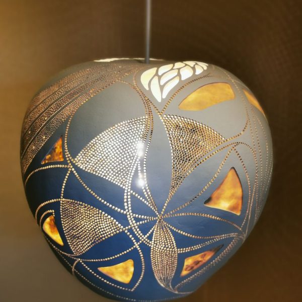 Lanternarte Tina kézműves, egyedi függőlámpa